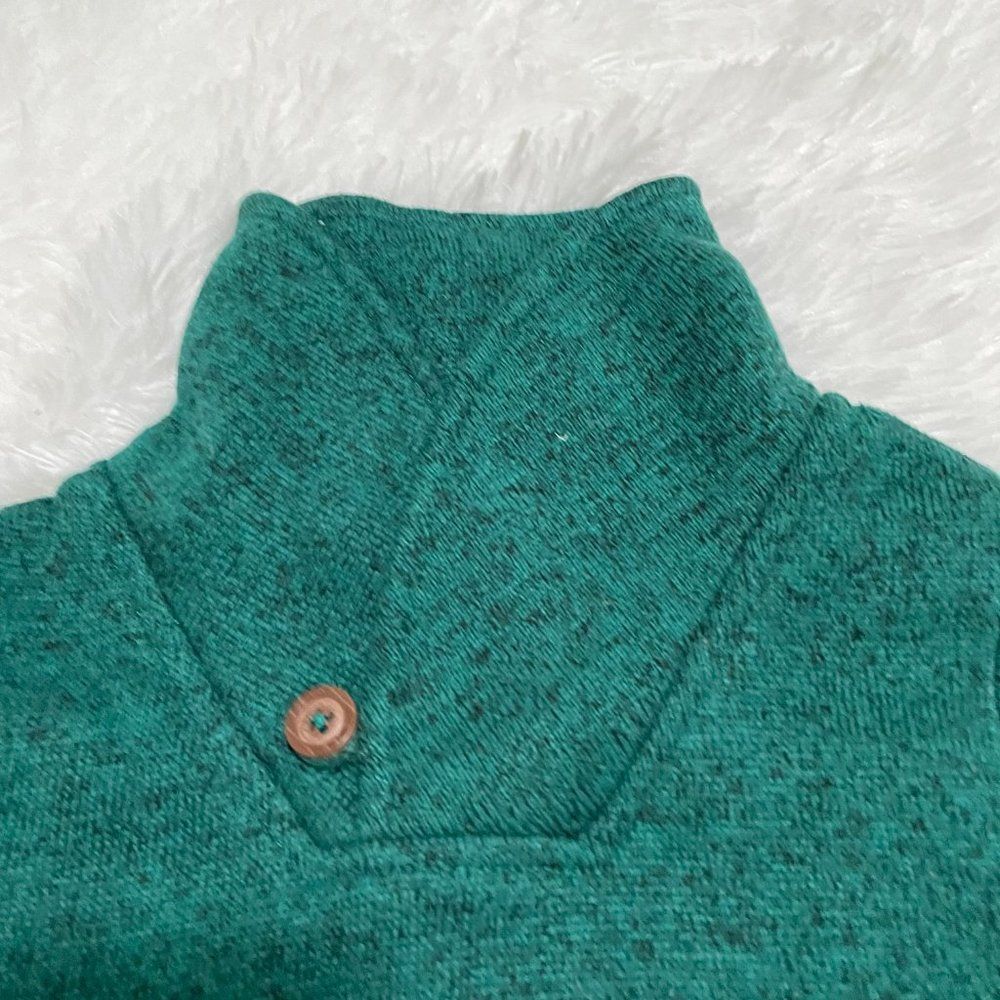 Baby Jumping Beans Dark Green Sweatshirt Size 18 Months - Picture 6 of 7